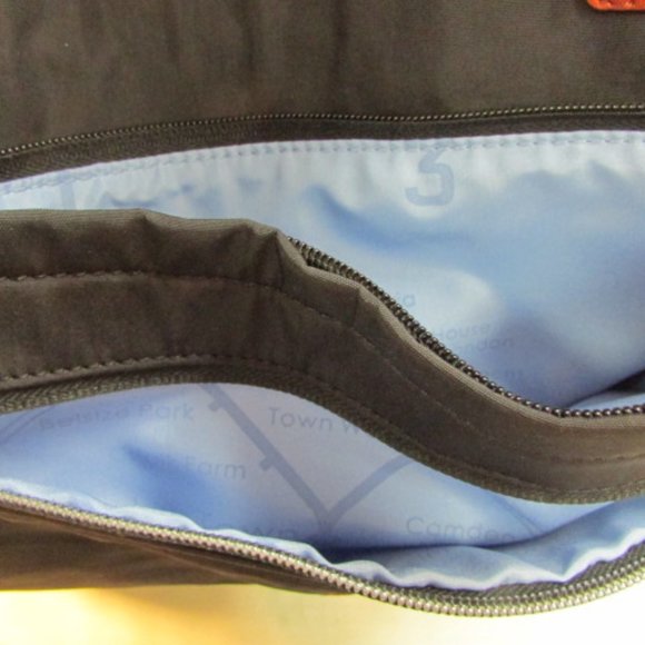 Beside-U Black Nylon Satchel Tote - NWT - Picture 5 of 10